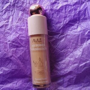 Amuse My Power Foundation Natural Finish Medium Coverage BNIB